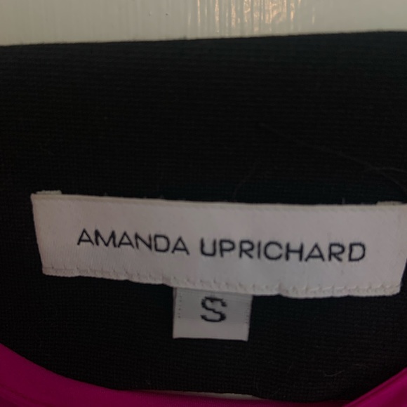 AMANDA UPRICHARD Low-back silk blouse - Picture 3 of 3